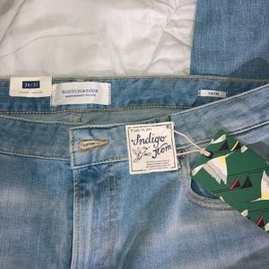 Scotch & Soda indigo denim